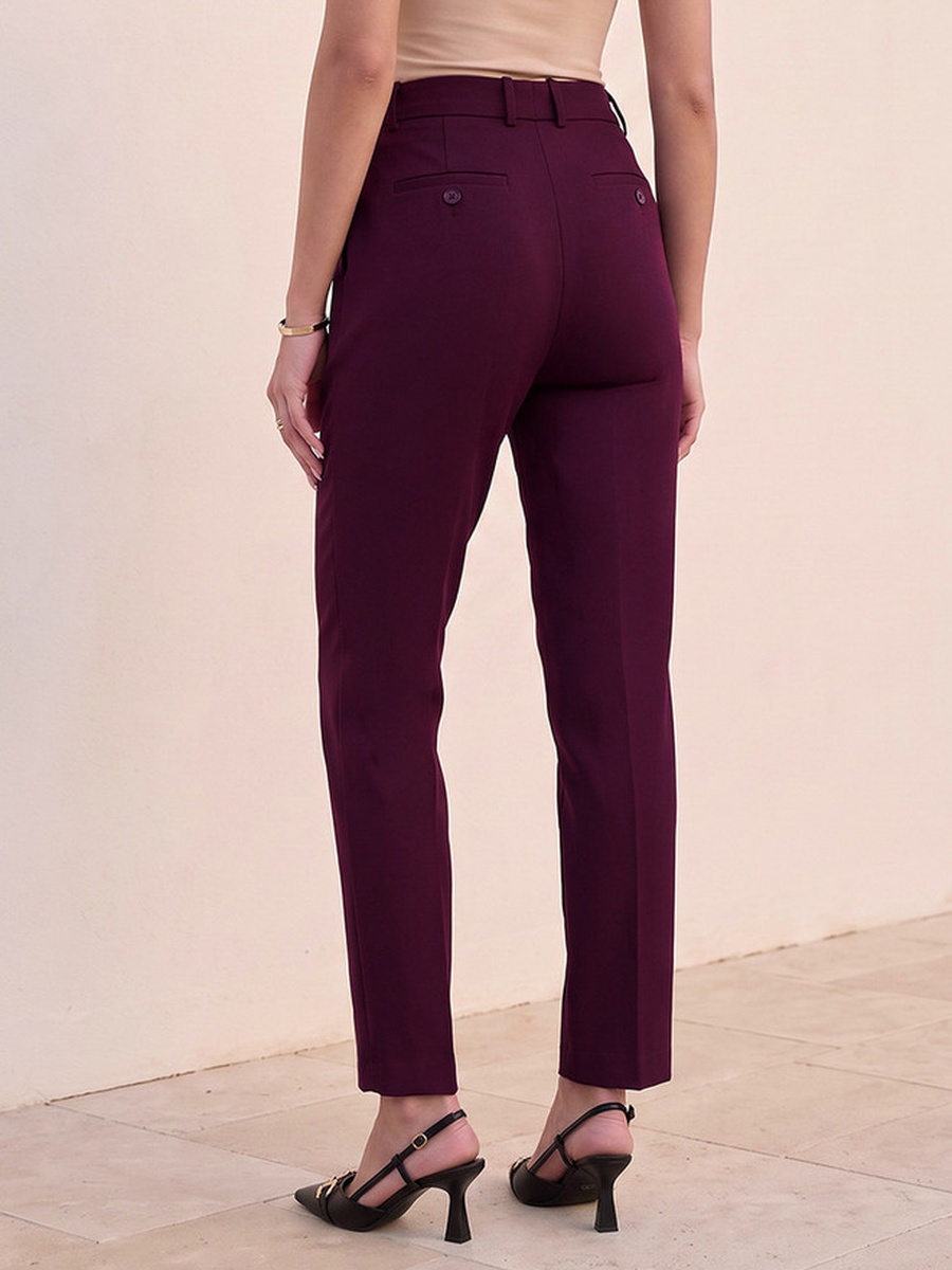 Slim Fit Trousers with Pockets