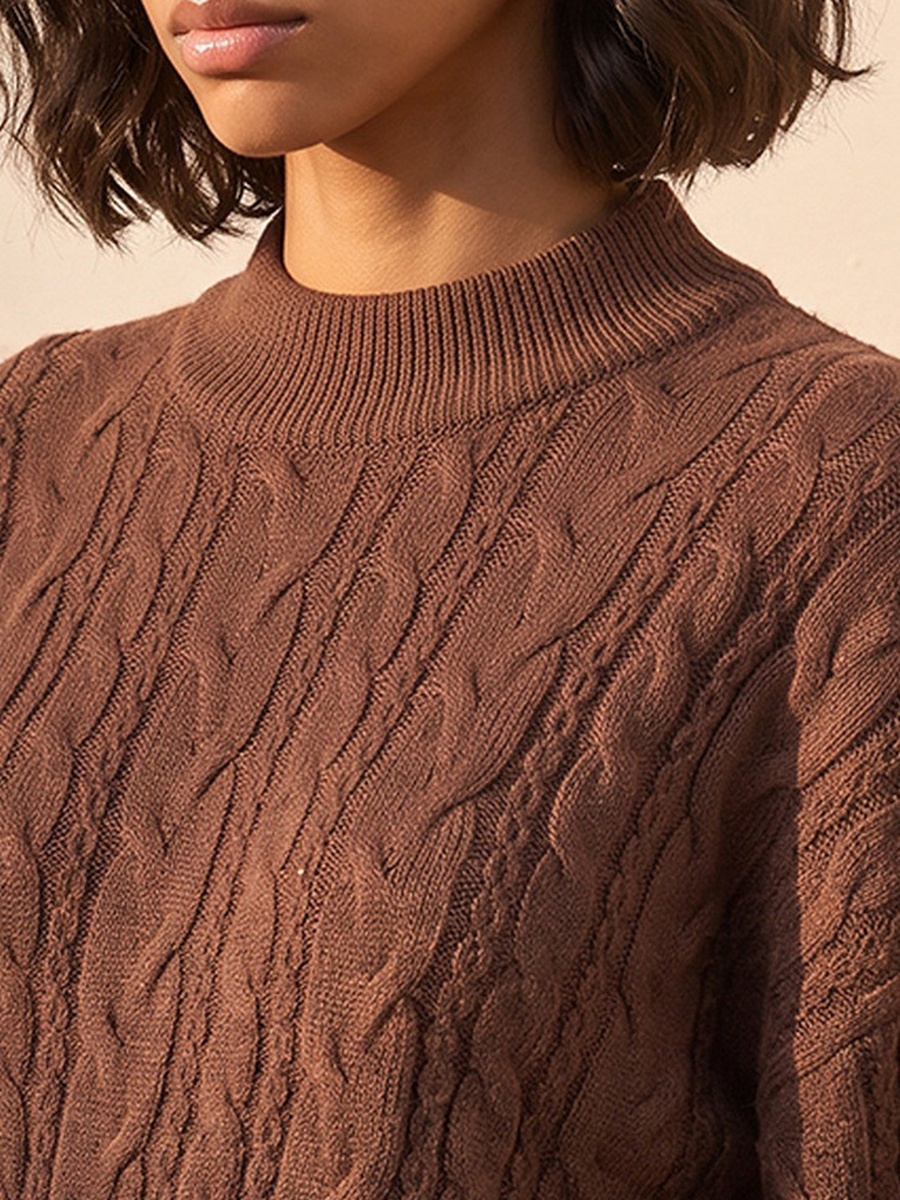 Oversized Cable Knit Sweater
