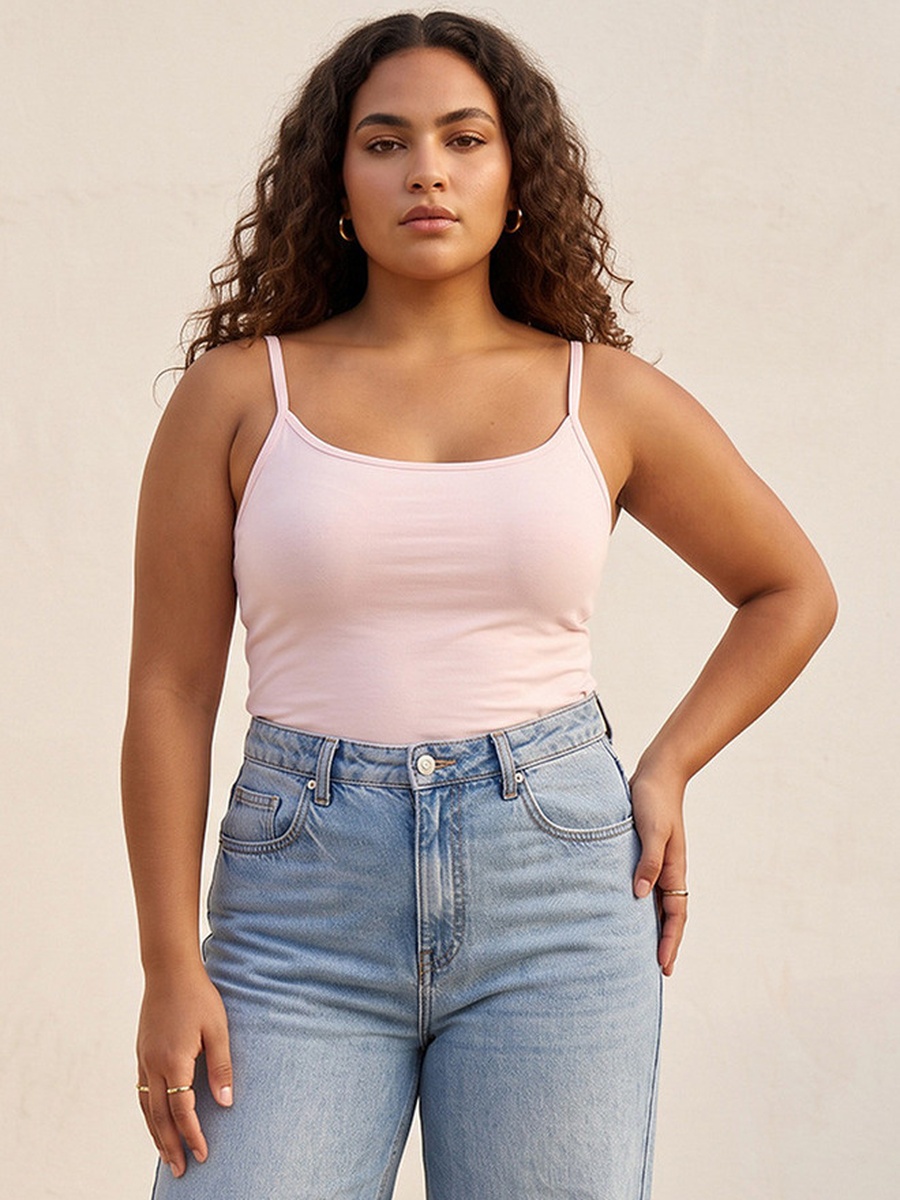 Slim Fit Spaghetti Strap Tank Top