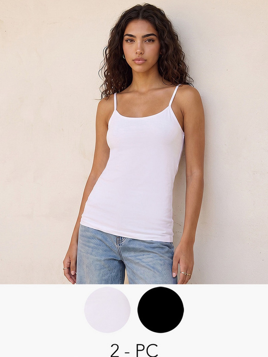 Pack of 2 Spaghetti Strap Tank Top