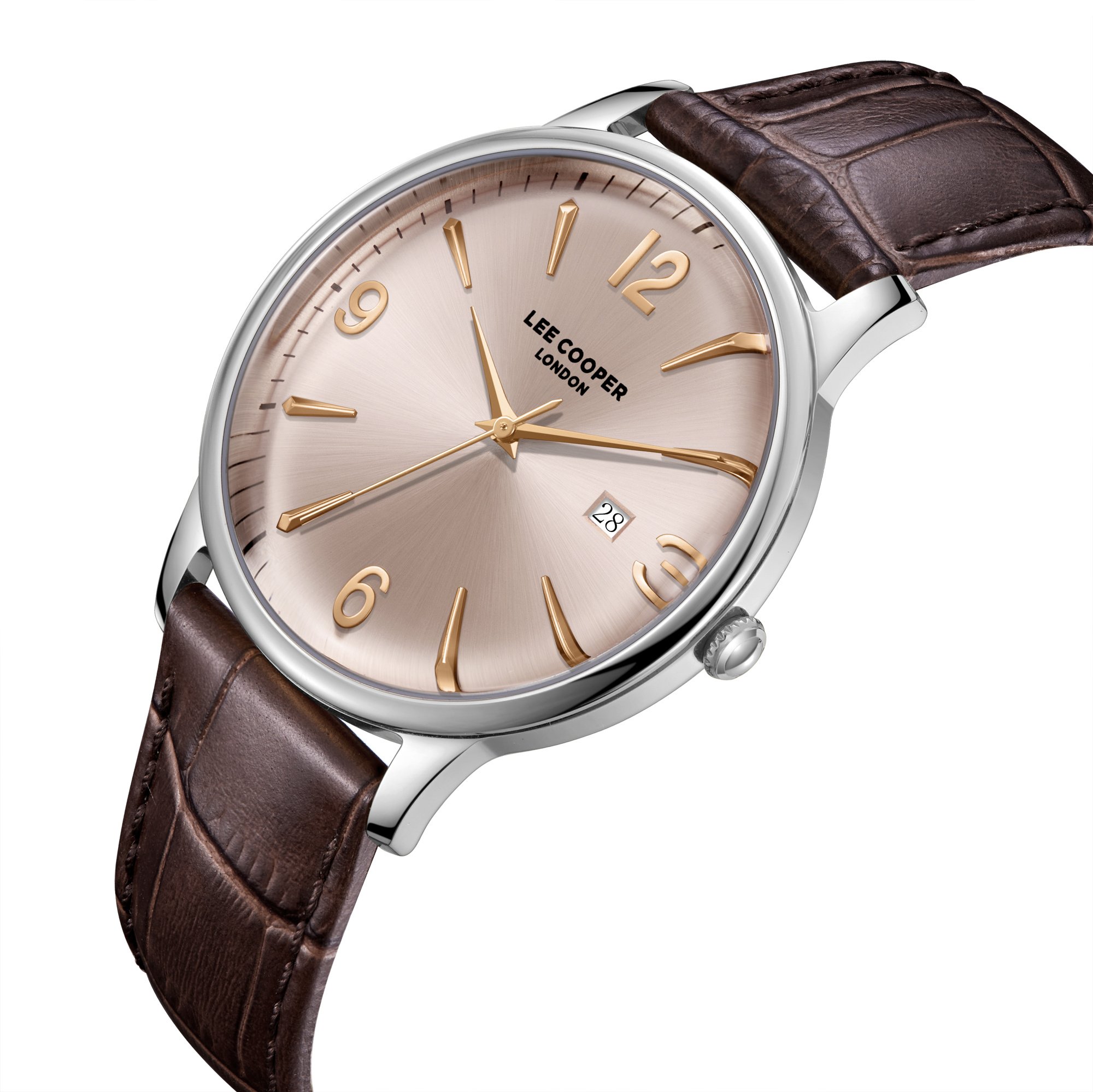 Men Analog Rose Gold Dial Watch - LC08379.362
