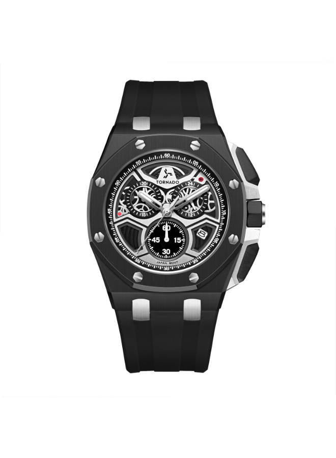 Lumina Chronosphere Men Chronograph Black Dial Watch - T25103-BSBB