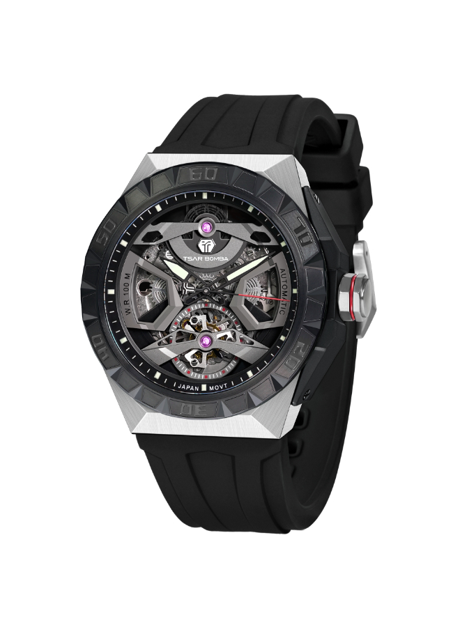 Men Automatic Black Dial Watch - TB8804A-01