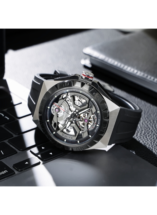 Men Automatic Black Dial Watch - TB8804A-01