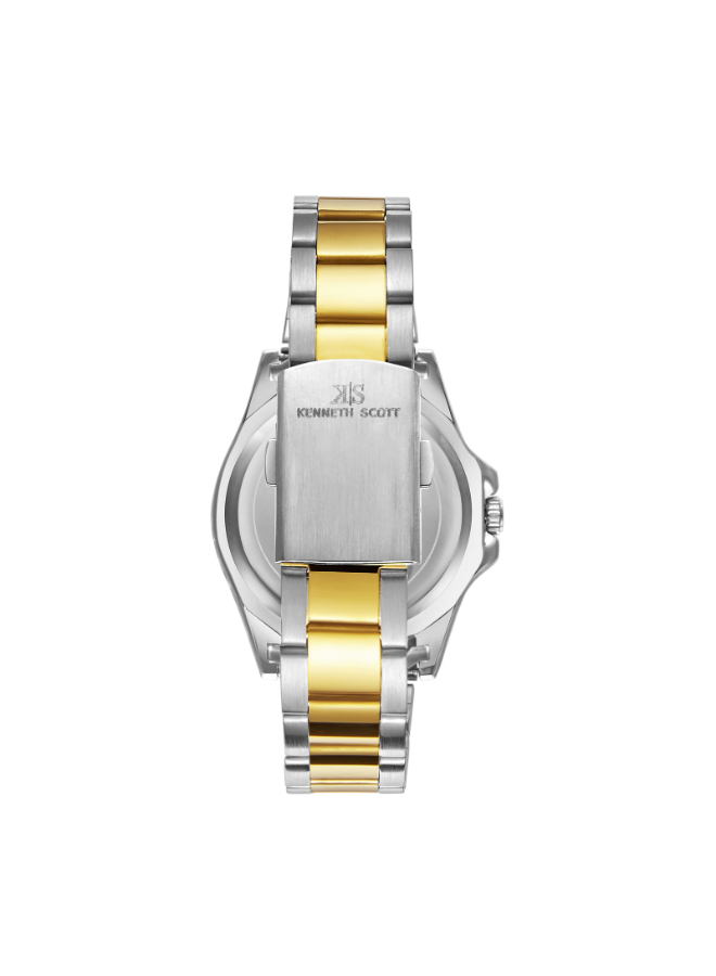 Men Analog White Dial Watch - K23027-TBTW