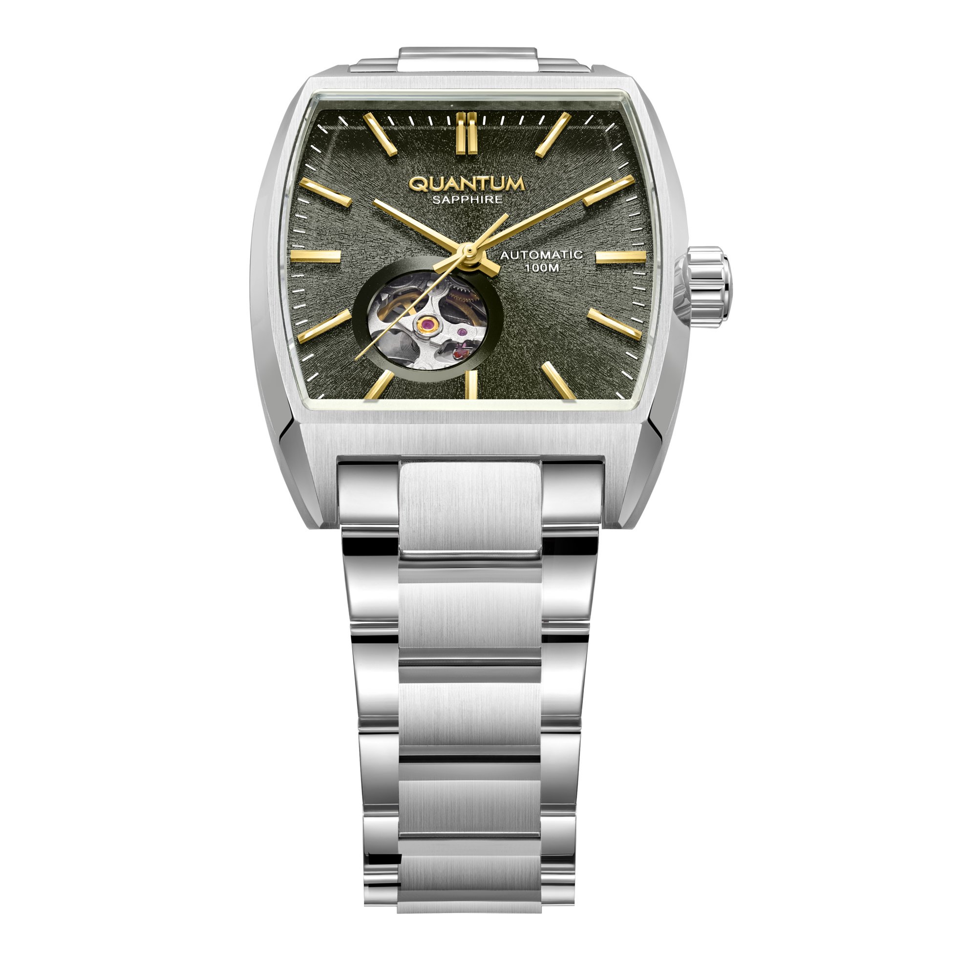 Men Analog Green Dial Watch - QMG1226.370