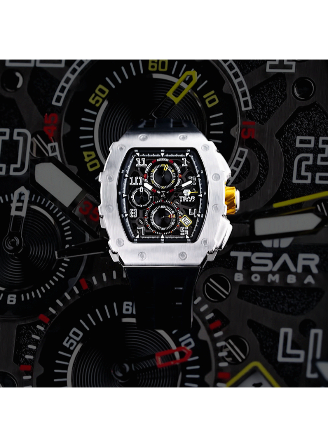 Men Analog Black Dial Watch - TB8204Q-31