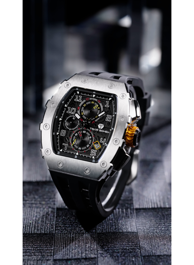 Men Analog Black Dial Watch - TB8204Q-31