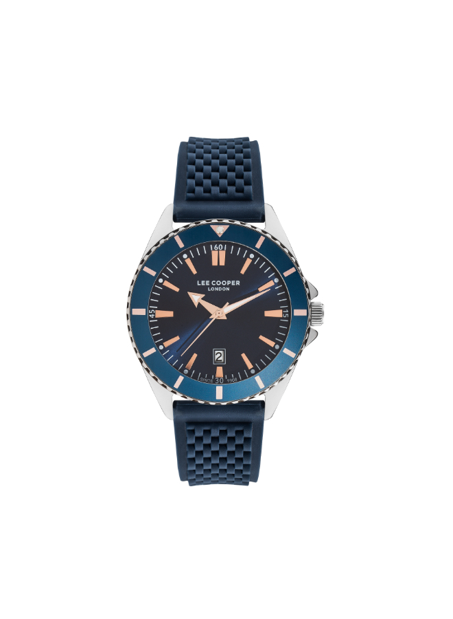 Men Analog Dark Blue Dial Watch - LC07361.599