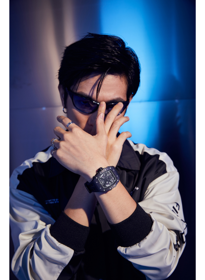 Men Automatic Black Dial Watch - TB8207CF-01
