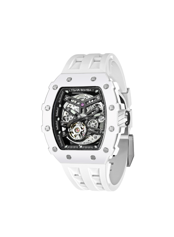 Men Automatic Black Dial Watch - TB8208C-07