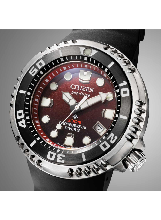 Promaster Diver 300 m Men Analog Red Dial Watch - BN1024-01Z