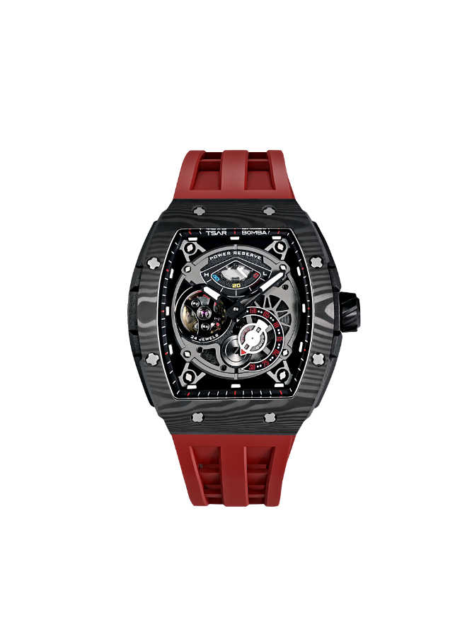 Men Automatic Black Dial Watch - TB8210CF-03