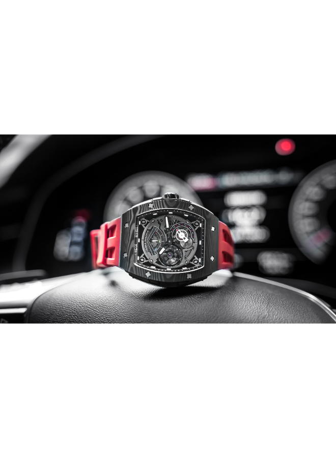Men Automatic Black Dial Watch - TB8210CF-03