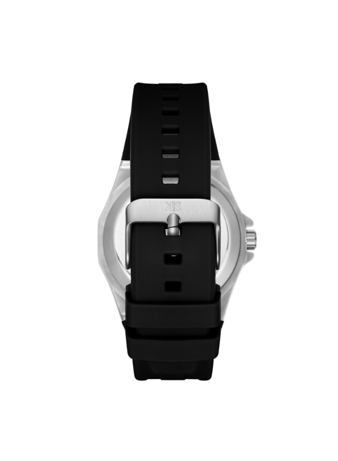 Men Automatic Black Dial Watch - K25301-SSBB