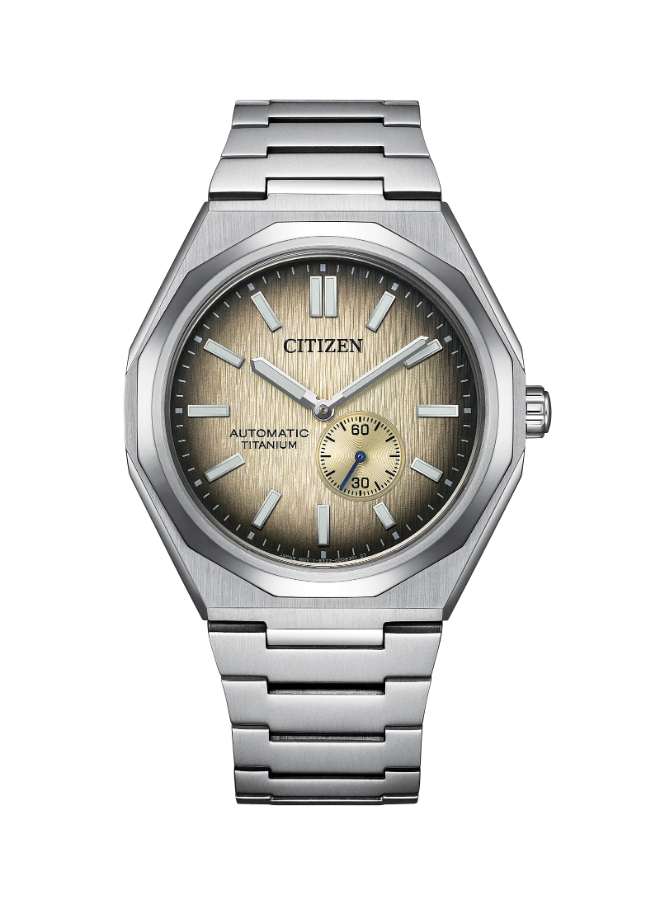 Zenshin 60 Mechanical Men Mechanical Beige Dial Watch - NK5020-58P