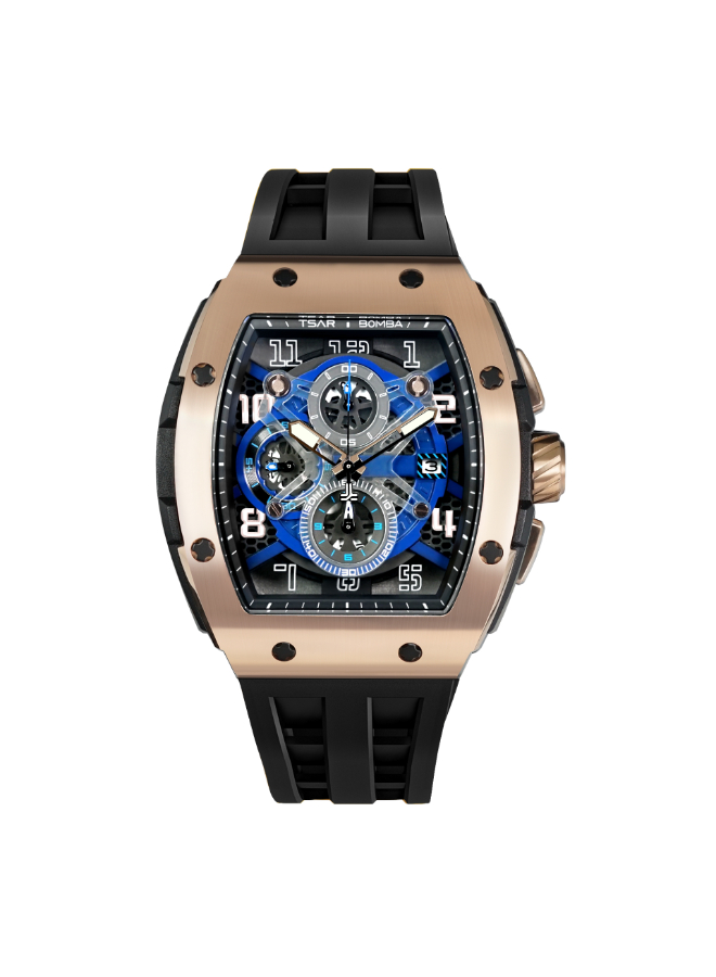 Men Analog Blue Dial Watch - TB8211Q-05