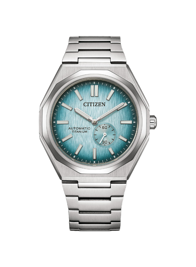 Zenshin 60 Mechanical Men Mechanical Blue Dial Watch - NK5020-58L