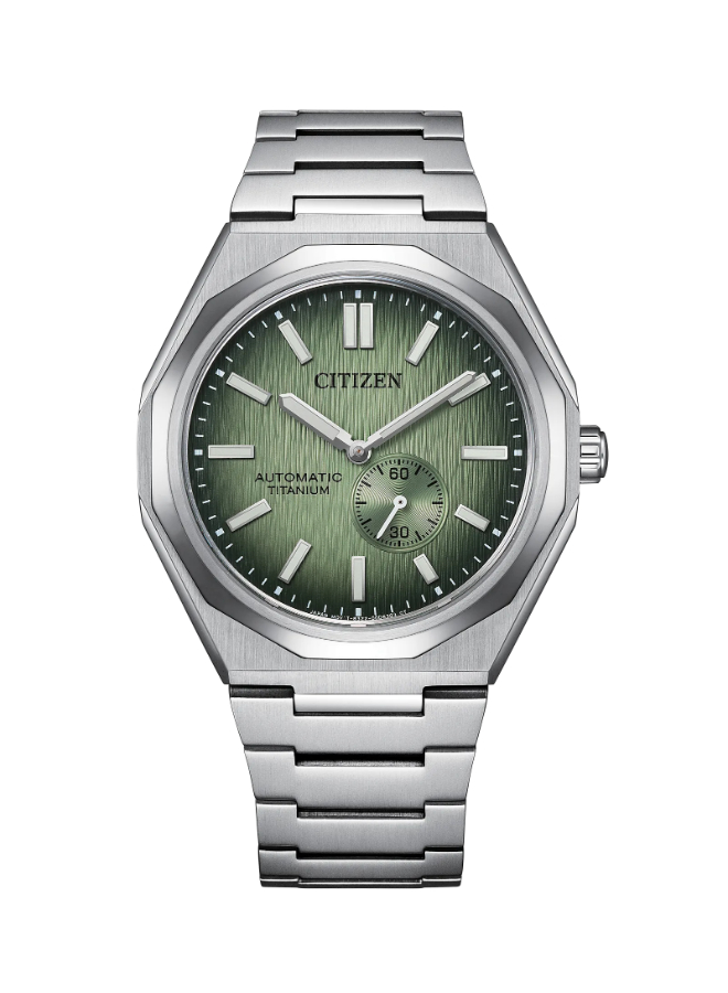 Zenshin 60 Mechanical Men Mechanical Green Dial Watch - NK5020-58X