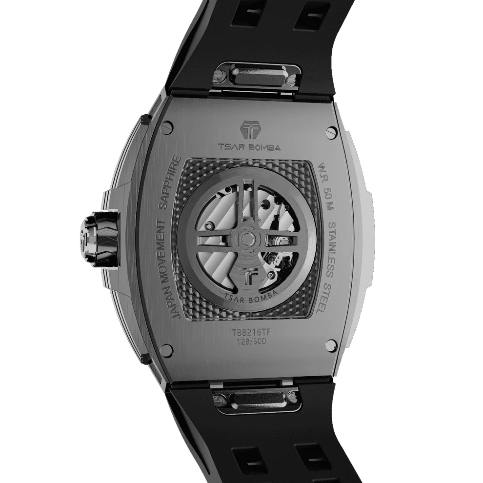 Men Automatic Black Dial Watch - TB8216TF-01