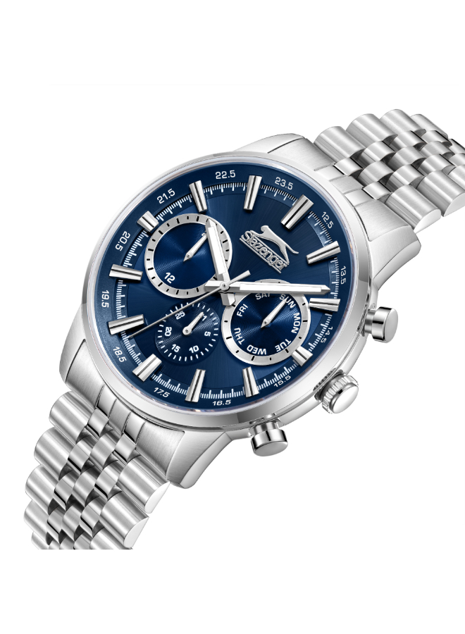 Men Multifunction Dark Blue Dial Watch - SL.9.2453.2.03