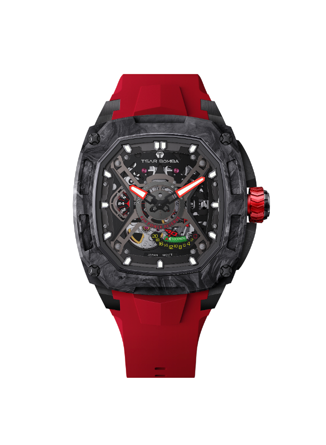 Men Automatic Black Dial Watch - TB8605-01
