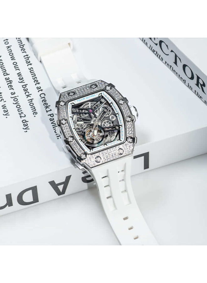 Men Automatic Black Dial Watch - TB8208D-05