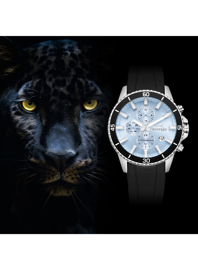 Men Multifunction Blue Dial Watch - SL.9.2572.2.301