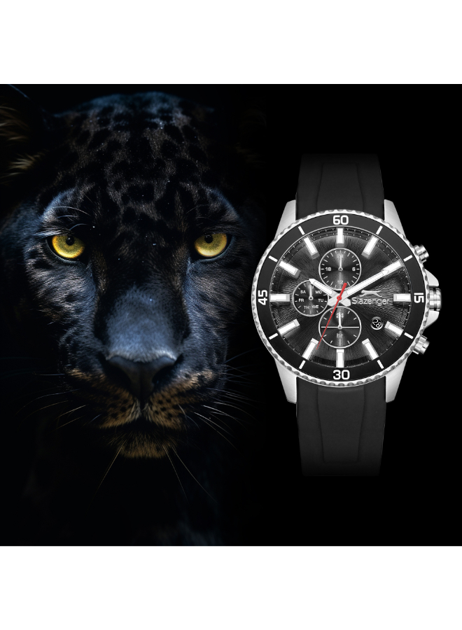 Men Multifunction Black Dial Watch - SL.9.2572.2.351