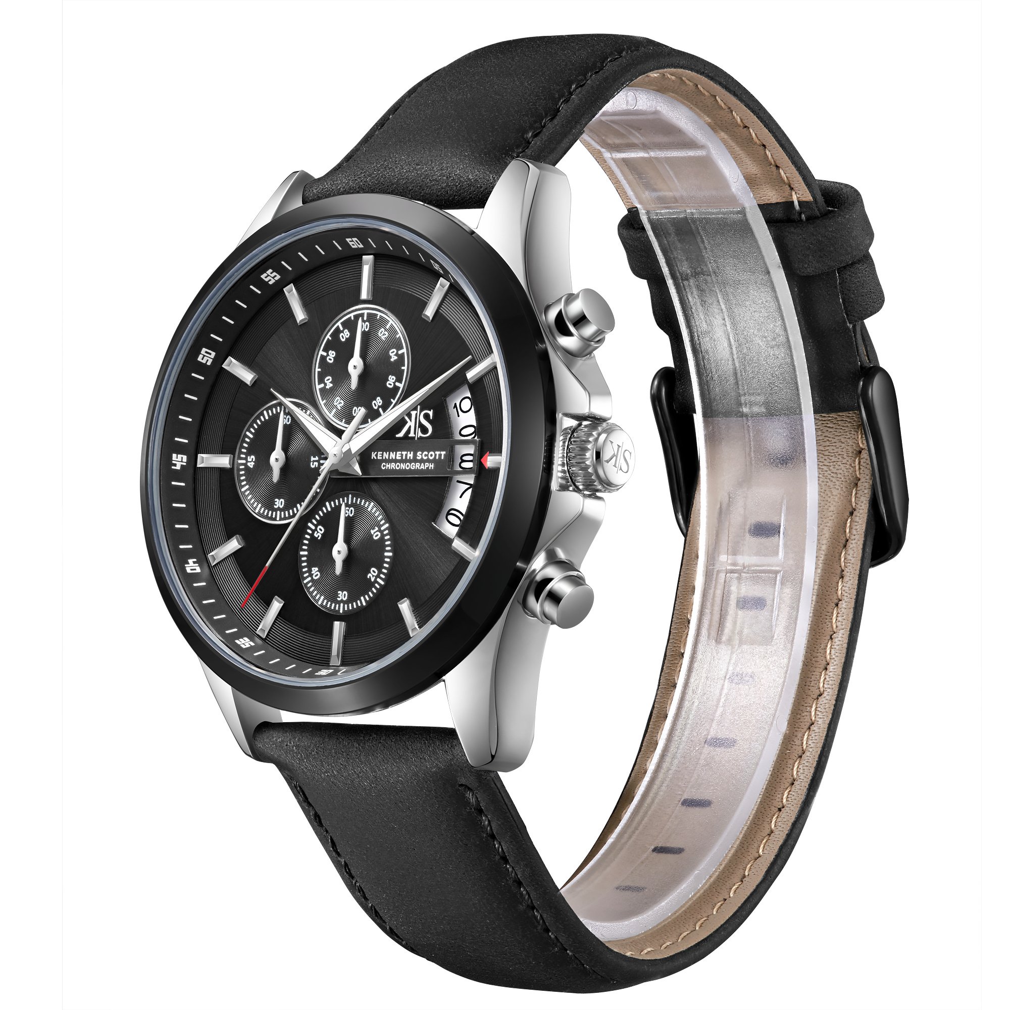 Men Chronograph  Black  Dial Watch - K26106-BLBB