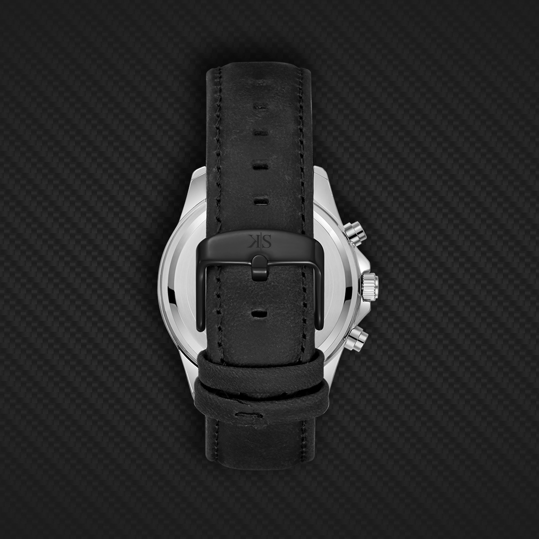 Men Chronograph  Black  Dial Watch - K26106-BLBB