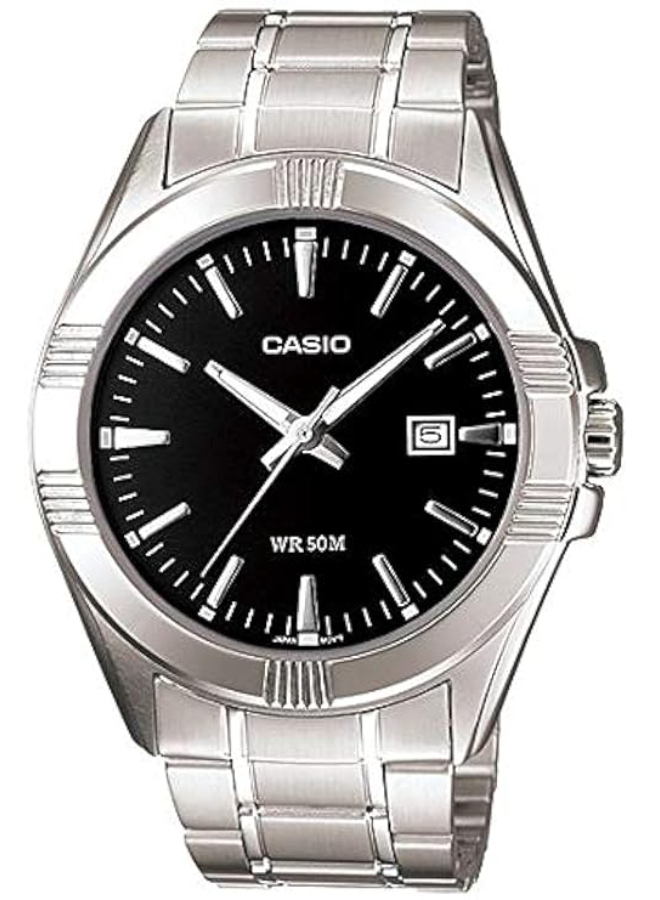 Men Analog Black Dial Watch - MTP-1308D-1AVDF
