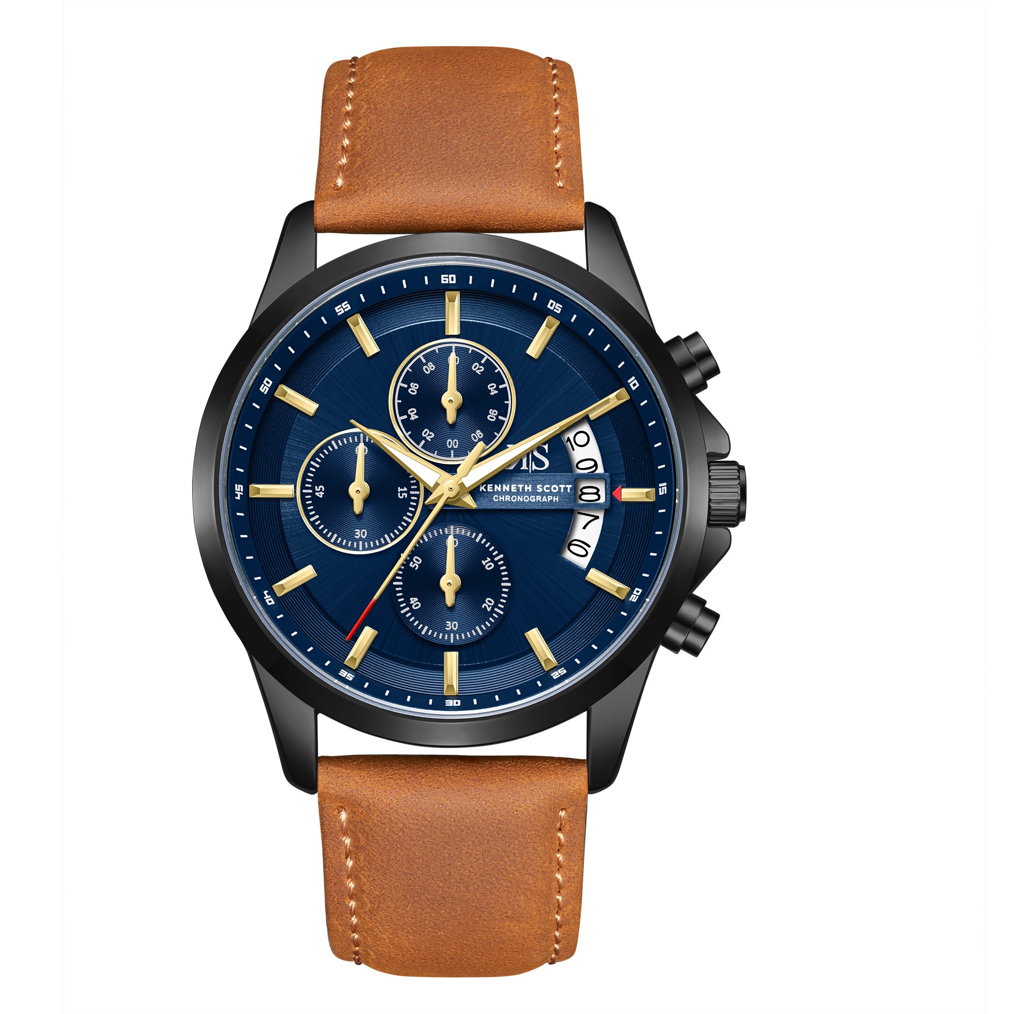 Men Chronograph  Blue  Dial Watch - K26106-BLDN