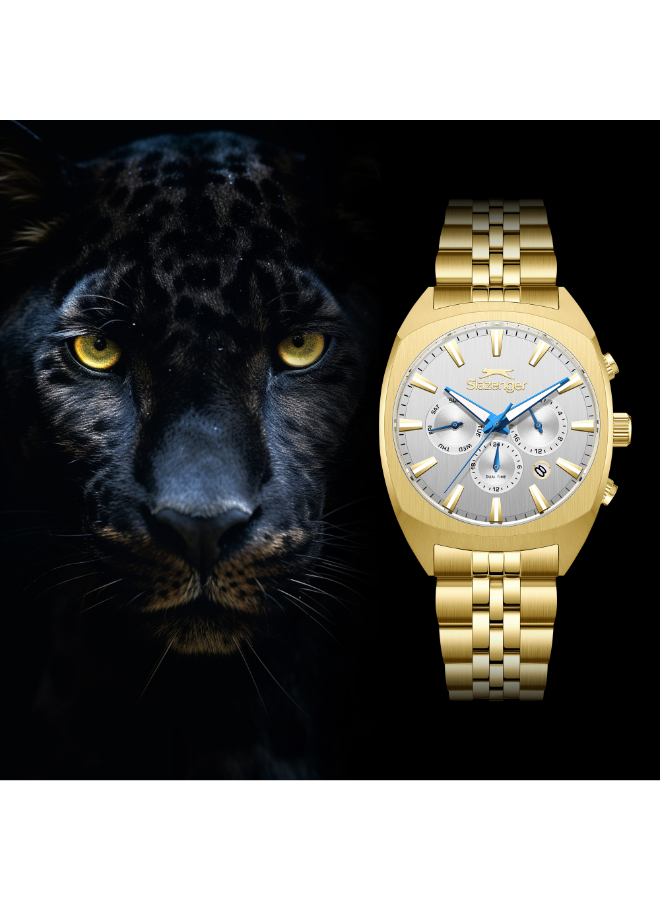 Men Multifunction Silver Dial Watch - SL.9.2574.2.130