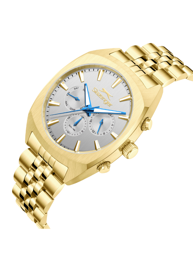 Men Multifunction Silver Dial Watch - SL.9.2574.2.130