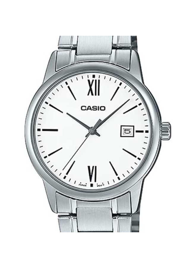 Men Analog White Dial Watch - MTP-V002D-7B3UDF
