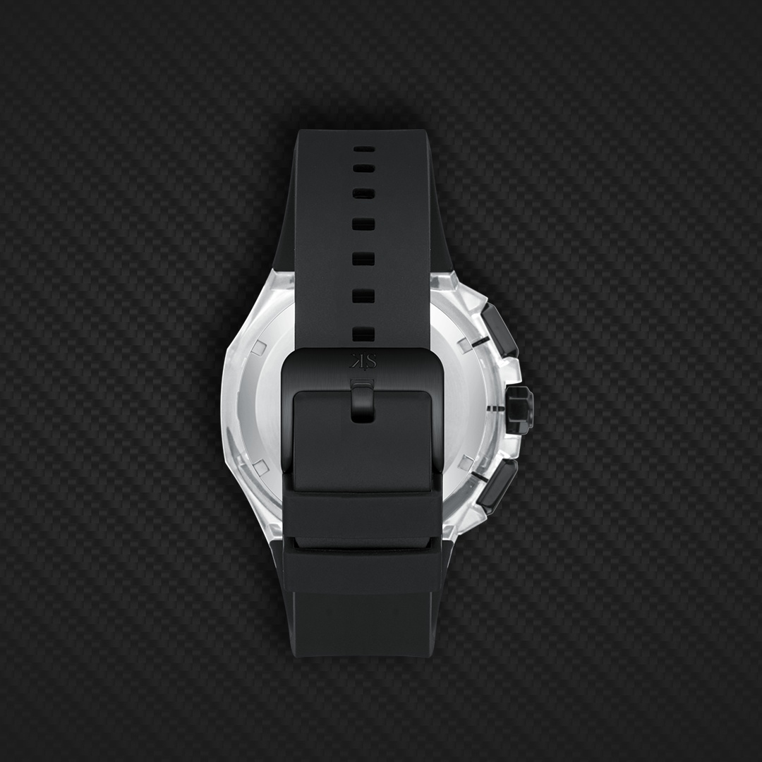 Men Chronograph  Black  Dial Watch - K26109-ZSBB
