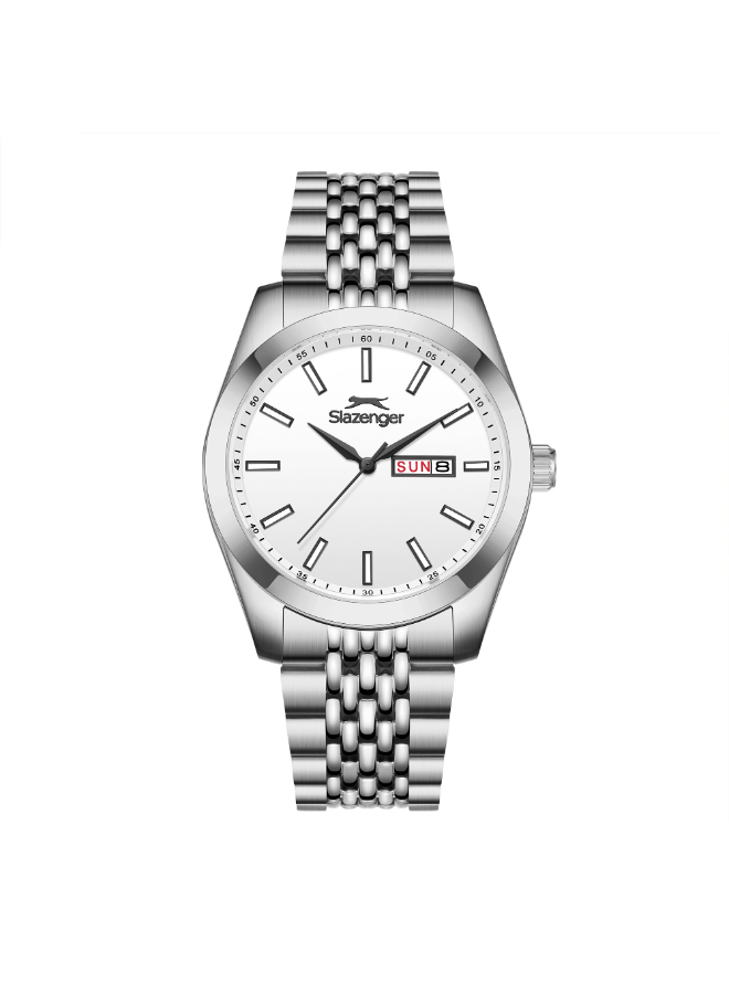 Men Date Silver Dial Watch - SL.9.2579.1.330