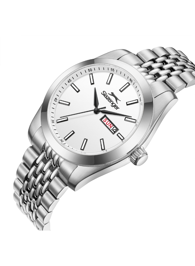 Men Date Silver Dial Watch - SL.9.2579.1.330