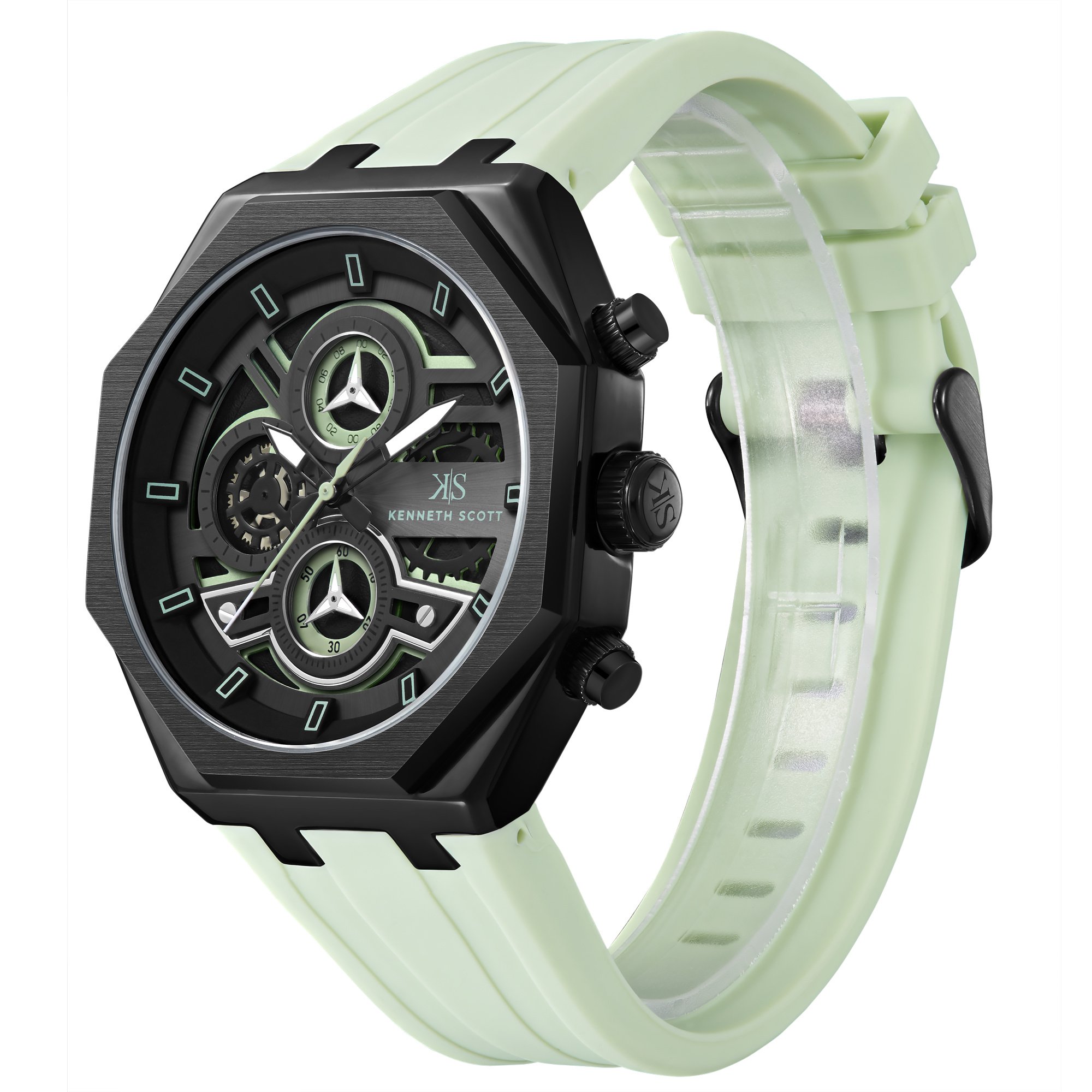 Men Chronograph  Black  Dial Watch - K26111-BSHB