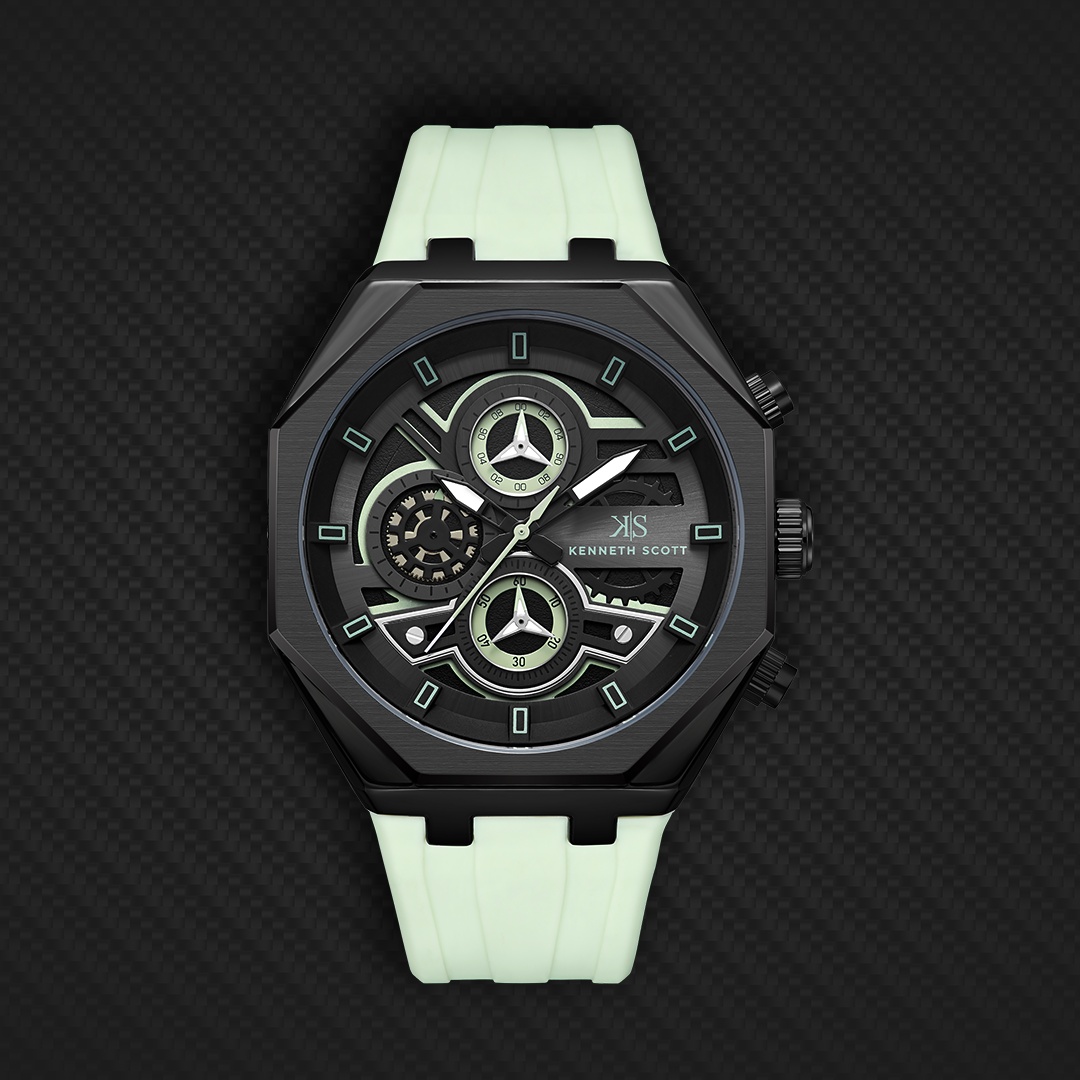 Men Chronograph  Black  Dial Watch - K26111-BSHB
