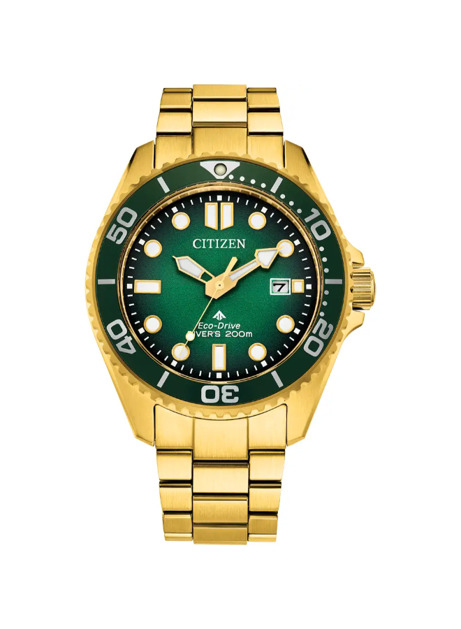 Promaster Dive Eco-Drive Men Analog Green Dial Watch - BN0262-59W