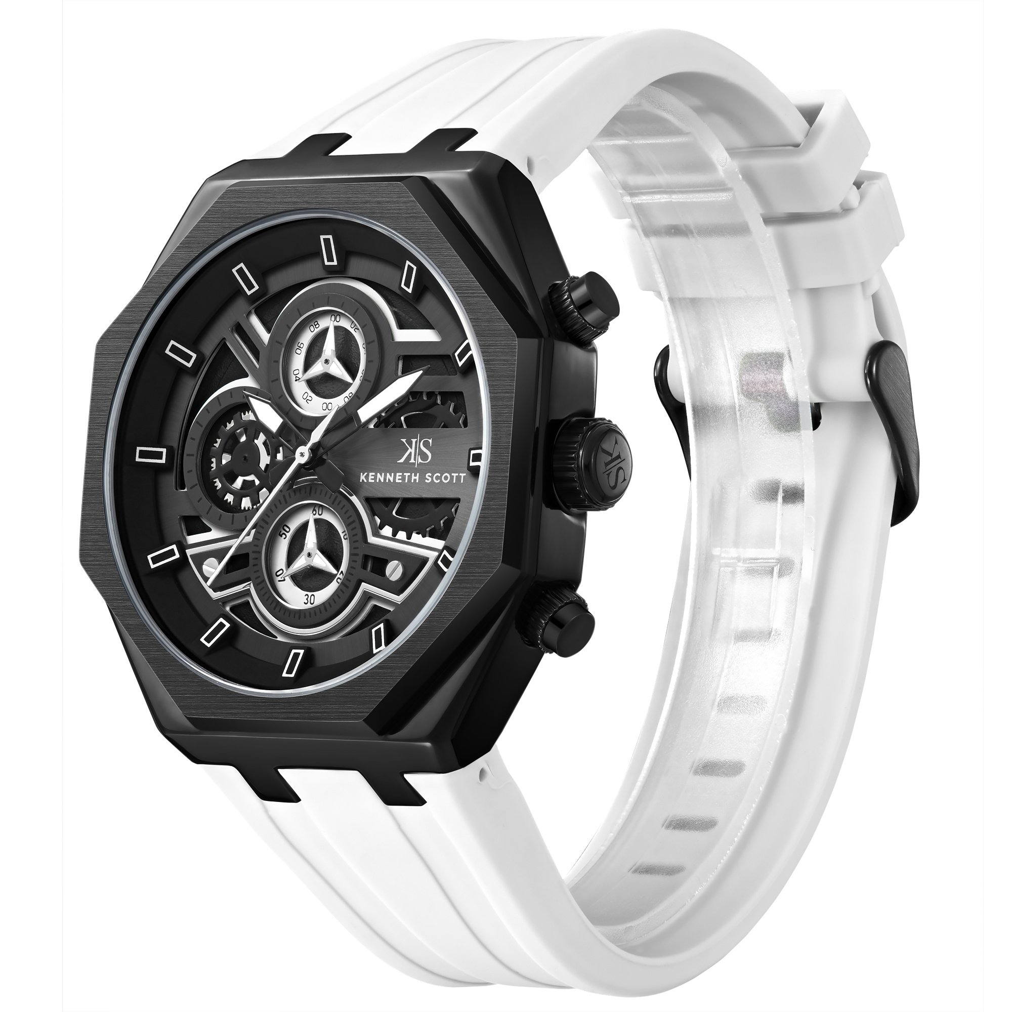 Men Chronograph  Black  Dial Watch - K26111-BSWB