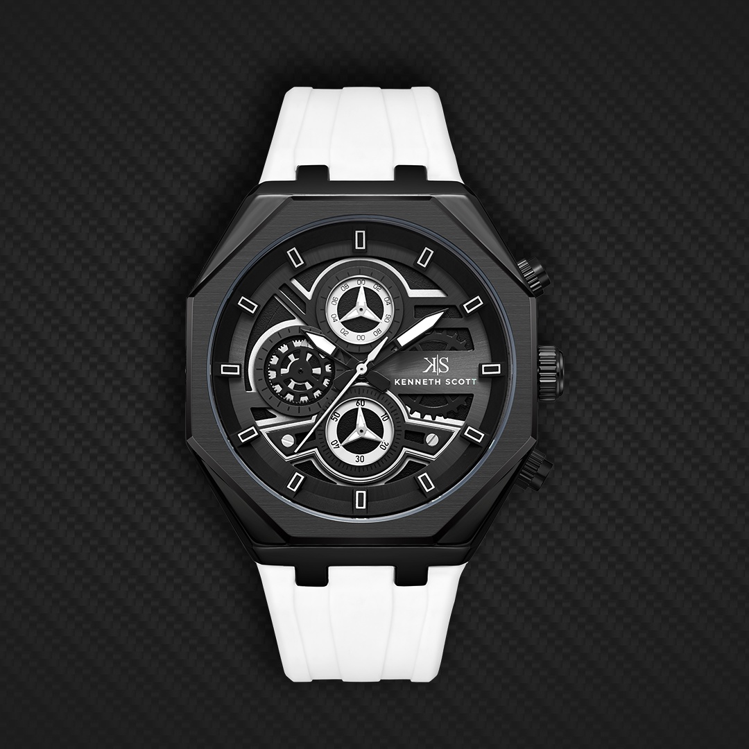 Men Chronograph  Black  Dial Watch - K26111-BSWB