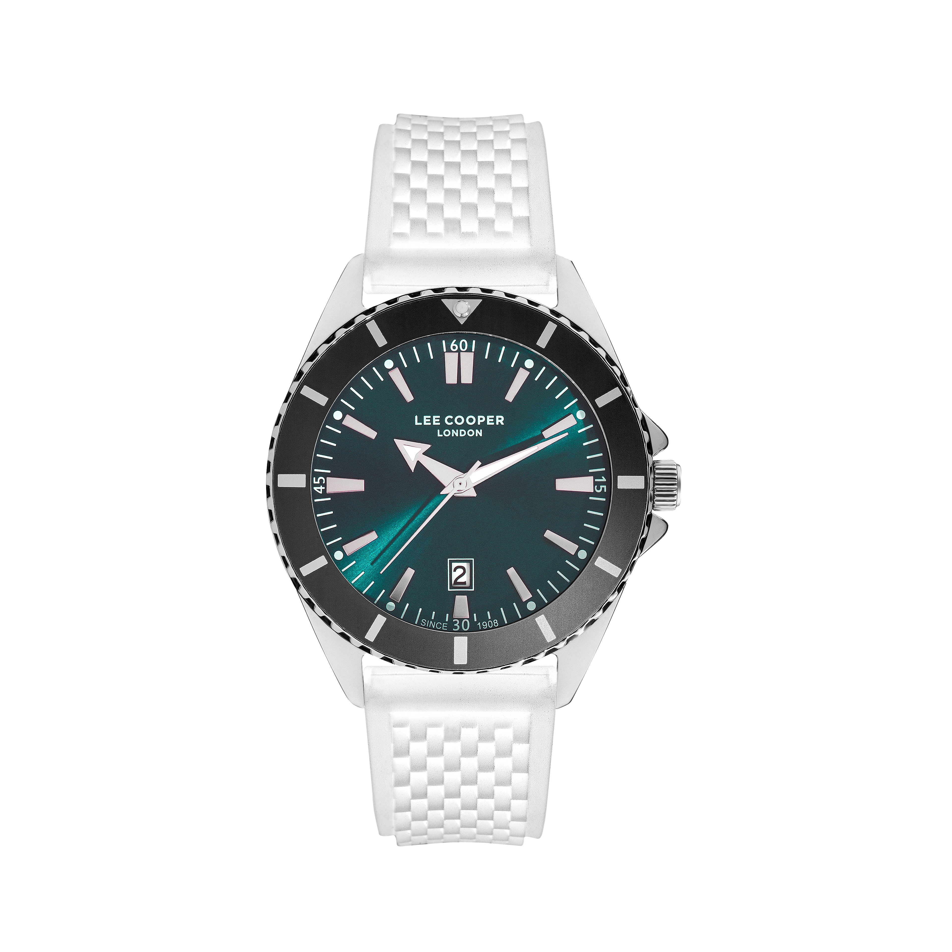 Men Date Dark Blue Dial Watch - LC07361.393