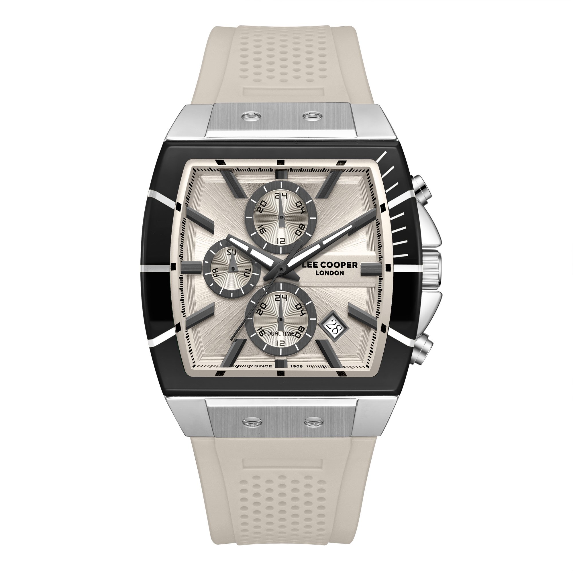 Men Multifunction Grey Dial Watch - LC08399.366