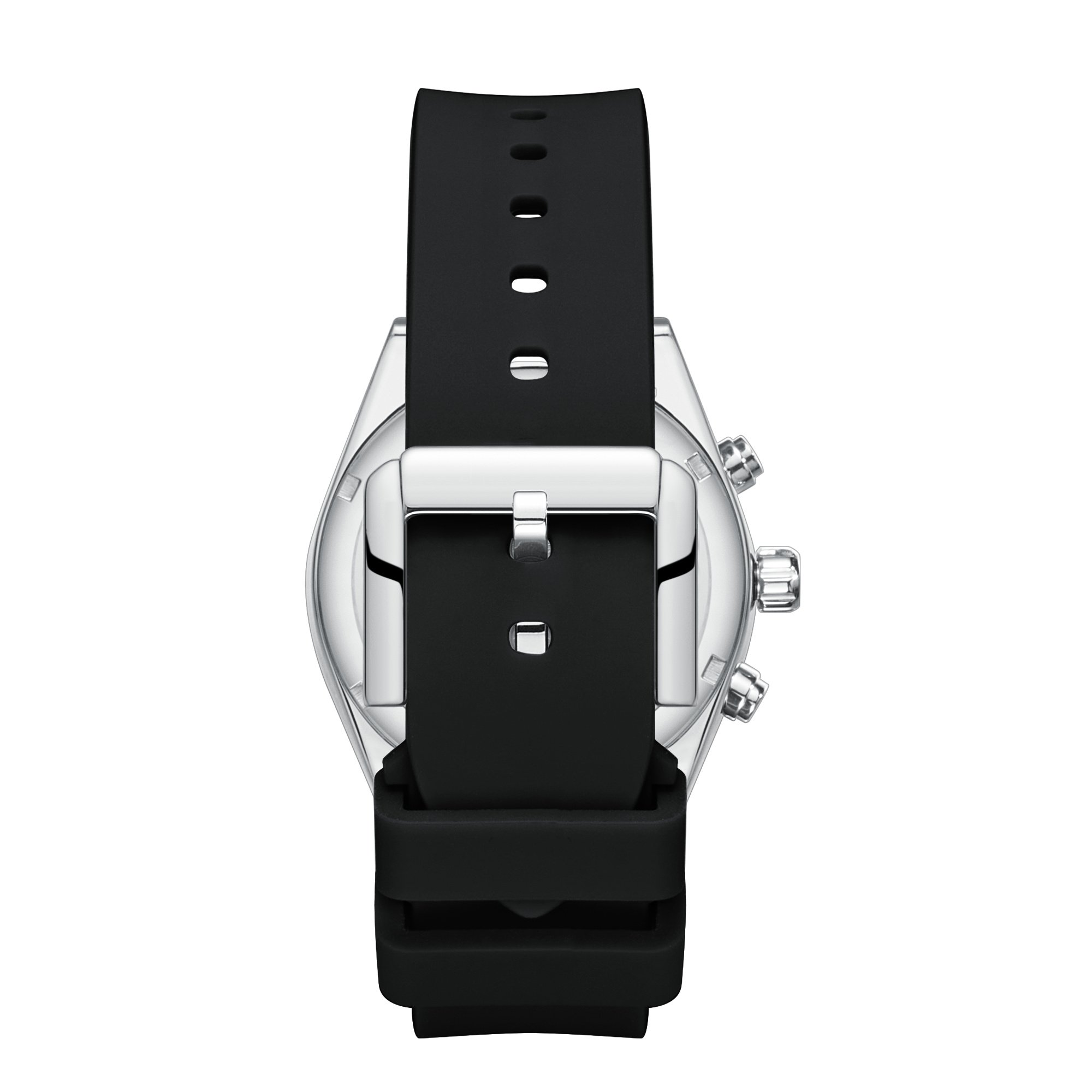 Men Multifunction Black Dial Watch - LC08388.351