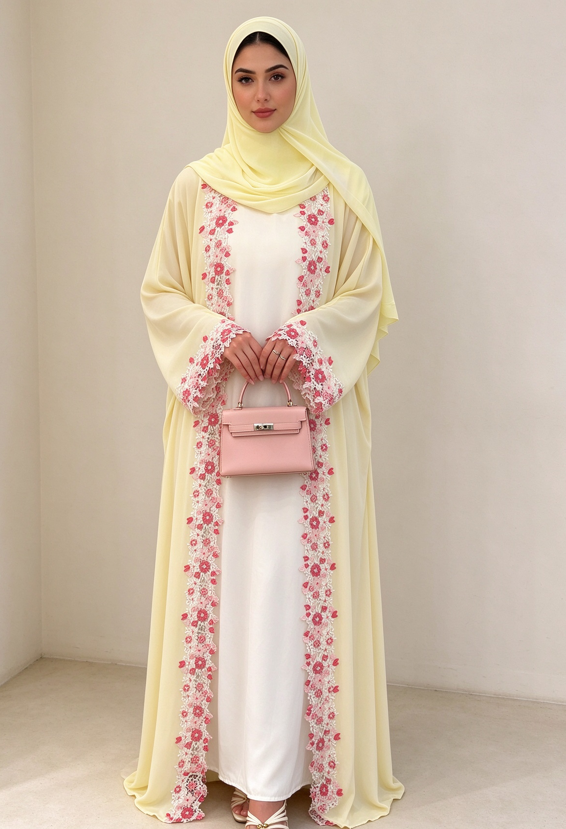 عباية سادة صفراء