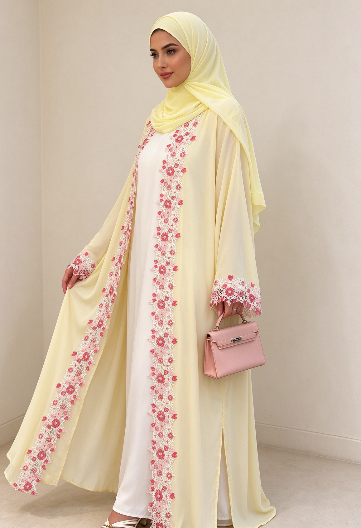 عباية سادة صفراء