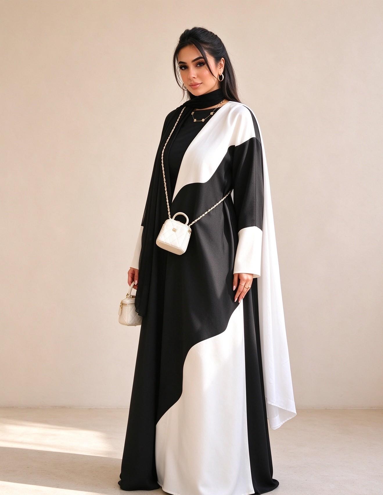 عباية سادة سوداء
